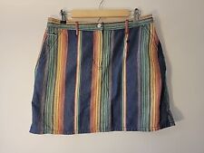 Saia jeans feminina Tommy Jeans arco-íris multicolorida tamanho 30 comprar usado  Enviando para Brazil