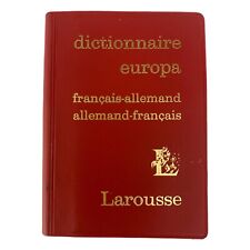 Larousse dictionnaire europa d'occasion  Expédié en Belgium