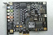 TARJETA Creative SB0880 PCIe Sound Blaster X-Fi titanio audio PCI-E 7,1 CANALES segunda mano  Embacar hacia Mexico