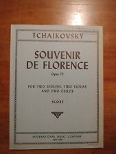Tchaikovsky souvenir florence usato  Firenze