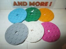 Lego - Plate Plaque 6x6 Round with Hole 11213 - Choose Color & Quantity comprar usado  Enviando para Brazil