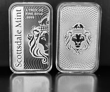 Used, 1 oz .9999 Fine Silver Vortex Bar🔥Scottsdale Mint BUY MORE & SAVE📈🔥IN CAPSULE for sale  Shipping to South Africa