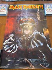 Pôster promocional Iron Maiden raro oficial 1993 A Real Dead One Derek Riggs EUA comprar usado  Enviando para Brazil