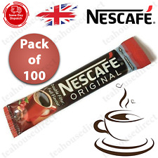 100 x Nescafe Original Instant 1 Cup Individual Coffee Sticks Sachets - Original for sale  Shipping to South Africa