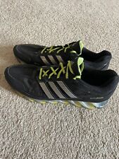 Adidas Spring Blade Running Shoe Men's 15 Black And Neon for sale  Shipping to South Africa