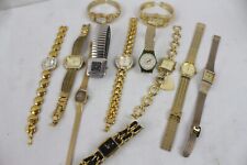 12 Vintage Ladies Watch Lot Gold Tone Lorus Majestime 17 Jewels Joan Rivers for sale  Shipping to South Africa