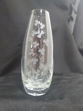 Crystal glass vase for sale  West Liberty