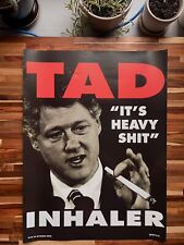 raro TAD It’s Heavy Sh*t! CD promocional Bill Clinton Music Record CD PÔSTER INALADOR comprar usado  Enviando para Brazil