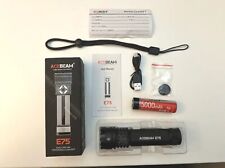 Acebeam e75 black for sale  NORTHWICH