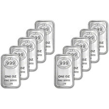 Ten silver bar for sale  Dallas