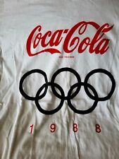 Camiseta Vintage Coca Cola Olympic 1988 Tamanho G Muito Rara comprar usado  Enviando para Brazil