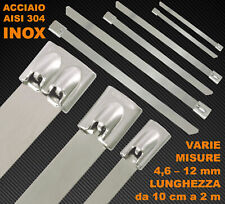 Fascette acciaio inox usato  Italia