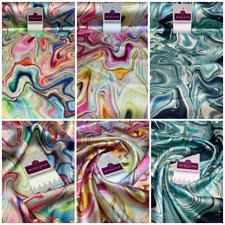 Marble printed satin for sale  Shipping to Ireland