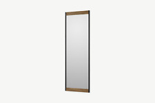 Used, Made.com Maxine Full Length Mirror, 40 x 120cm in Mango Wood & Black for sale  Shipping to South Africa
