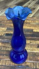 vintage cobalt flower vase for sale  Cedar Park