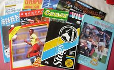 Football programmes 12 for sale  CHESTERFIELD