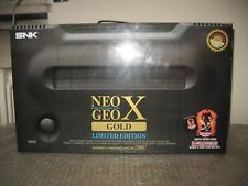 BOXED NEO GEO X GOLD LIMITED EDITION NINJA MASTER'S CONSOLE IMPORT!, usado comprar usado  Enviando para Brazil