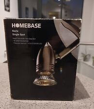 Homebase brushed chrome for sale  LONDON