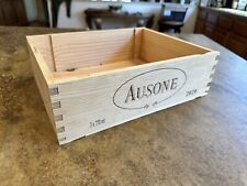 Wooden Wine Box Crate - 3 Bottle Holder Rack - Ausone - Imported -  Herb Planter for sale  Shipping to South Africa