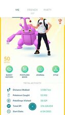 Used, POKÉMON GO LVL 50 ✨ code.1523 ✨ CN ON ✨ PTC LINKED ✨ SD 3,2M for sale  Shipping to South Africa