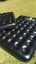 Usado, ***UNO***Colchón de aire de tamaño completo piscina flotante buena calidad negro PVC cama de aire doble segunda mano  Embacar hacia Argentina