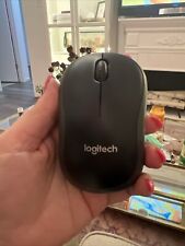 Mouse óptico inalámbrico Logitech M185 gris rápido, usado segunda mano  Embacar hacia Argentina