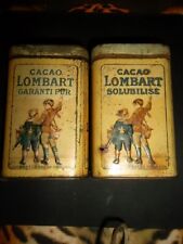Boites cacao lombart d'occasion  Gien