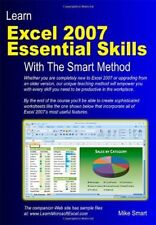 Learn Excel 2007 Essential Skills with The Smart Method: Courseware Tutorial fo segunda mano  Embacar hacia Mexico
