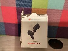 MONSTER N-LITE CLEAR TALK WIRELESS IN EAR HEADPHONES, used for sale  Shipping to South Africa