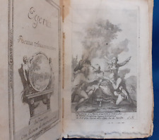 Agostino Papa, Egeria poema anacreontico. 1775, Vizio-Virtù Completo Ottimo, usado comprar usado  Enviando para Brazil