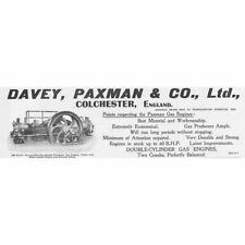 Colchester davey paxman for sale  GLASGOW