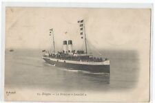 Cpa dieppe steamer d'occasion  Toulon-