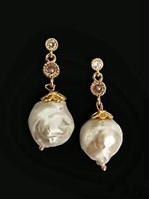 Orecchini perle stile usato  Maglie