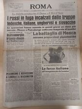 Giornale originale roma usato  Casandrino