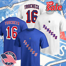 Novo!!! Camiseta unissex clássica hóquei #16 Vincent Trocheck New York Rangers P-3XL comprar usado  Enviando para Brazil
