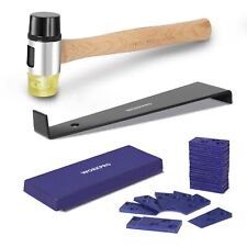 Kit de instalação de piso de madeira laminado WORKPRO com pintura reforçada dupla face, usado comprar usado  Enviando para Brazil