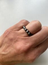 Ring hämatit fingerring gebraucht kaufen  Köln