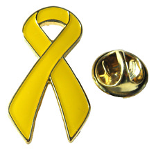 Yellow awareness ribbon for sale  NORTHAMPTON