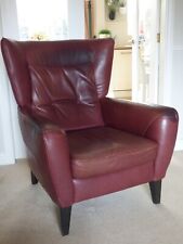 purple wingback chair for sale  MIDDLEWICH