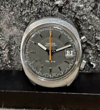 Omega Geneve Chronostop NEEDS SERVICE ref 146.010 cal 920 vintage steel watch, usato usato  Darfo Boario Terme