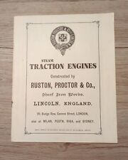 Steam traction engines for sale  UK