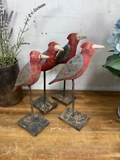 wood carved birds for sale  Shipping to Ireland