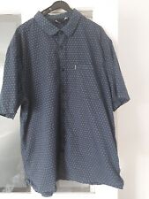 Men Bench Blue Patterned Short Sleeve Shirt. Pit to pit 24 inch.  for sale  Shipping to South Africa