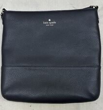 Bolsa tiracolo Kate Spade couro pebbled preto forro jacquard ~ RA comprar usado  Enviando para Brazil