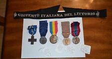 Italian medal grouping for sale  Virginia Beach