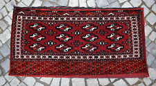 Fabulosa alfombra antigua tribal Yomud Chuval alfombra Chuval tribal turcomana de 50"" x 26"" segunda mano  Embacar hacia Argentina