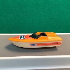 Vintage 1978 TOMY Plastic 5” Mighty Motor Boat No Motor, used for sale  Shipping to South Africa