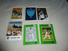 Cricket yearbooks somerset for sale  WYMONDHAM