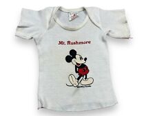 Camisa de bebé de colección Walt Disney Productions Mickey Mouse Mount Rushmore 6 meses segunda mano  Embacar hacia Argentina