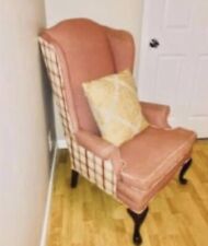 Wingback upholstered chair for sale  Leicester